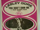 Lesley Gore YOU DON'T OWN ME (GREAT ROCK N ROLL 45/PS) #72206 PLAYS VG+