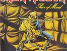 original label Iron Maiden 1983 album PIECE OF MIND - graded VG - First Pressing