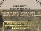 Aerosmith Lp White Label Promo “Night in the Ruts” Rare Vinyl Cheapest On eBay