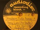 Rare Rock Acetate: The Beatles - Strawberry Fields Forever (read description)