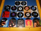 80's Records 45 RPM HARD ROCK #4 GUNS&ROSES / EUROPE 17 different records / 6 PS