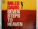 CRANIUM'S jazz Miles Davis SEVEN STEPS TO HEAVEN orig BLACK 2-eye stereo Lp NM