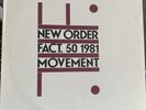 NEW ORDER FACT 50 1981 MOVEMENT LP RECORD