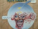 Iron Maiden, Can I Play With Madness, Shaped Picture Disc. 1988. Ex