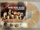 None More Black - File Under Black orange marble /537 kid dynamite