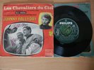 Johnny Hallyday autographes les chevaliers du ciel / je l'aime (pochette)
