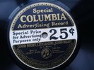 Advertising Record 78rpm Single 10-inch Columbia Records #333012 Good Night,