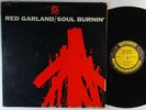 RED GARLAND Soul Burnin' LP on Prestige mono