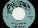 Northern Soul * DONALD HEIGHT * Crazy Little Girl * OLD TOWN * Hear MP3
