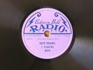 Jean Paques Hot Piano Flapperette French 78RPM Edison Bell 804 Rare   #Listen#
