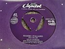 DEAN MARTIN: MAMBO ITALIANO 1955 THICK TRI CAPITOL 45RPM 1st PRESS