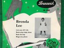 BRENDA LEE ROCK THE BOP  LOVE YOU TILL I DIE  45 RPM  7