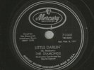 DOOWOP 78- DIAMONDS - LITTLE DARLIN' - SEMI FLEXI DISC HEAR 1957 MERCURY - 71060