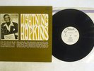 LIGHTNING HOPKINS EARLY RECORDINGS STATESIDE ISR-8145 Japan PROMO VINYL LP