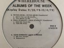 Kiss - Wherehouse Albums Of The Week VERY RARE 1978 BEST OF SOLO ALBUMS PROMO LP