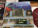 IRON MAIDEN -  SOMEWHERE ON TOUR 1986 - RARE BLUE VINYL 2LP+G/F+ INNERS MINT
