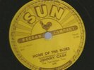 ROCKABILLY 78 - JOHNNY CASH -  HOME OF THE BLUES - HEAR -1957 SUN 279