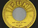 ROCKABILLY -  RAY SMITH  -  RIGHT BEHIND YOU BABY  - HEAR -1958 SUN 298
