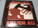 METALLICA Kill Em All LP 1987 BRAZIL PRESSING RARE VG+/NM