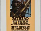 DAVID FATHEAD NEWMAN: Ray Charles Presents US Atlantic Mono Jazz Vinyl LP