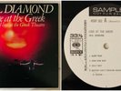 Neil Diamond - Love At The Greek JAPAN PROMO White Label OBI 1977 2LP RARE ROCK