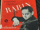 Paganini Caprices Columbia Michael Rabin Violin Classical Vinyl Album