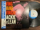 JACKIE McLEAN SWING SWANG SWINGIN' BLUE NOTE BST 84024 OBI STEREO JAPAN LP