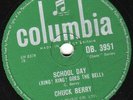 CLASSIC 1956  CHUCK BERRY  78  SCHOOL DAY / DEEP FEELING   UK COLUMBIA DB 3951 E