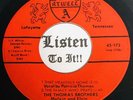Superb TN Bluegrass Gospel EP 45 THOMAS BROTHERS on ATWELL custom pressing hear