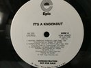 SUPER RARE  / IT’S A KNOCKOUT /  BOSTON / WHITE LABEL PROMO / EPIC (GC) (VG++)
