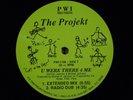 THE PROJEKT - U WERE THERE 4 ME 12'' RARE OBSCURE 1989 WASH DC ELECTRO RAP, FUNK