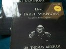 Liszt. A Faust Symphony / RPO / Beecham HMV ASD 317/318 W/G ed1  2lp NM