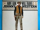 Johnny Western-Have Gun Will Travel-1962 Columbia Stereo 6 Eye-Promo Stkr   VG++
