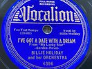 BILLIE HOLIDAY I've Got a Date with a Dream Vocalion 4396 US-1938 10