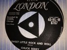 CHUCK BERRY SWEET LITTLE ROCK AND ROLL / JOE JOE GUN 1958 7