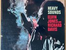 ELVIN JONES AND RICHARD DAVIS Heavy Sounds JAPAN PROMO LP GATEFOLD YX-8561-AI