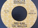 Tony Middleton - Paris Blues / Out Of This World - Mala PROMO - NORTHERN SOUL 45