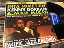 KENNY DORHAM/JACKIE MCLEAN-INTA SOMETHIN' LP-PACIFIC JAZZ-STEREO-DG-62 ORIG-NICE