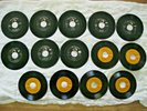 Elvis Presley 14 different 45 RPM records 1958 - 1977 good to very good