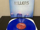 The Killers Hot Fuss 2004 Translucent Blue Vinyl Record LP CGO-017 Silver Title