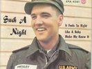 7 45 Elvis Presley - Such A Night GERMAN EP RARE EPA-4361 RCA