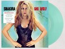 Shakira She Wolf Coloured Turquoise 2LP Vinyl Record June Pre-Order