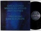 Chick Corea - Trio Music, Live In Europe LP - ECM Germany VG++
