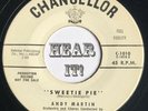 Frantic 50s Rocker 45 ANDY MARTIN Sweetie Pie / Record Hop CHANCELLOR hear