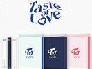 TWICE TASTE OF LOVE Album 3 Ver SET 3CD+3POSTER+3 Photo Book+24 Card+3 Pre-Order