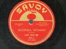 181g5.  Lazy Slim Jim - Georgia Woman & Money Blues - Savoy 854