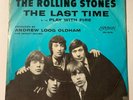 RARE 45 RPM RECORD: The Last Time / Play With Fire, The Rolling Stones 1965 FB