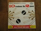 Pete Rugolo & His Orchestra – Ten Trombones Like Two Pianos - 1961 LP EX/VG+