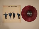 BEATLES HELP  ODEON OP-7387 Japan RED VINYL LP