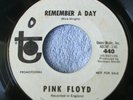 Record 1968 PINK FLOYD Remember a Day Let there Be More Light Tower 440 Promo 45